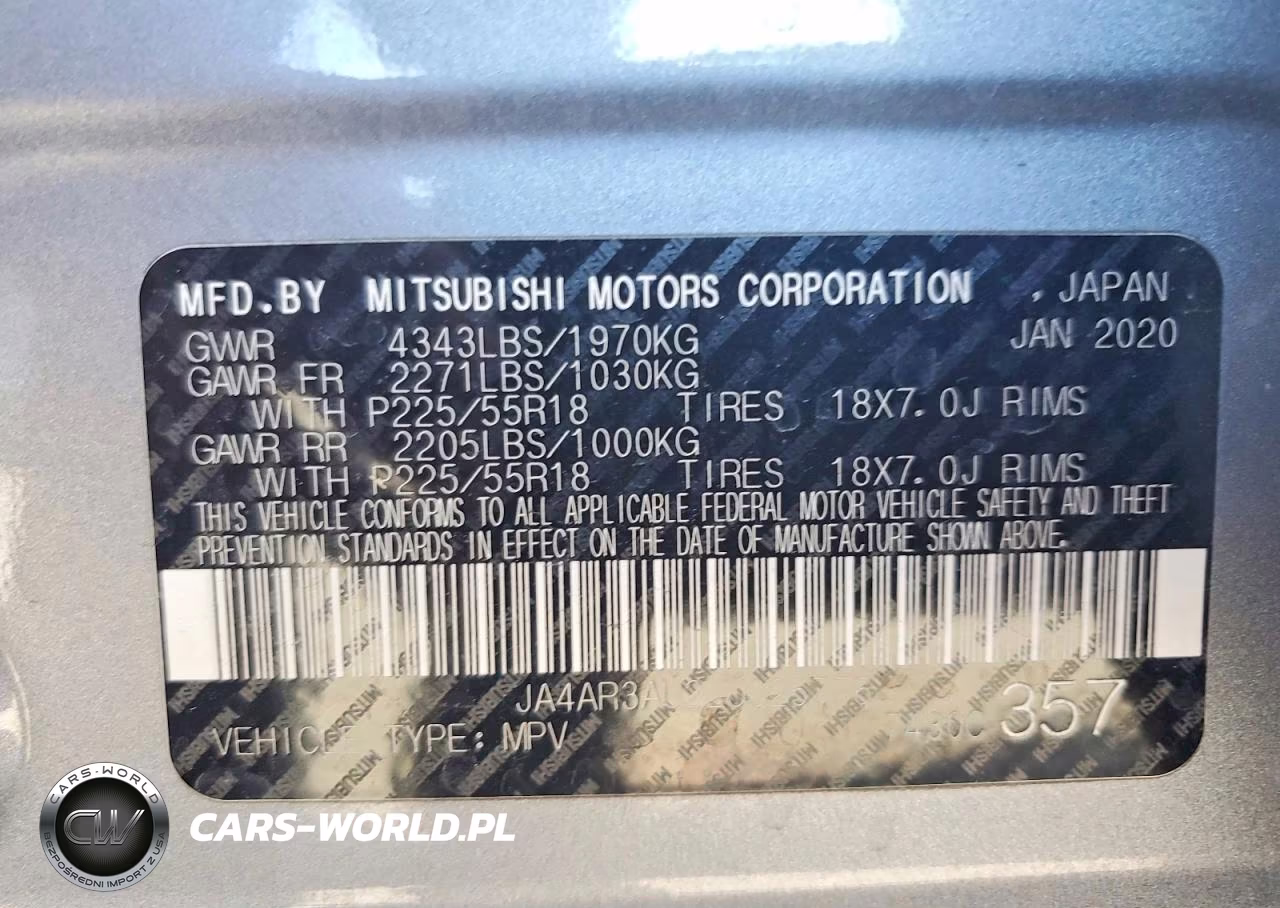 2020 Mitsubishi Outlander Sport Es VIN:JA4AR3AU2LU025776 - 14