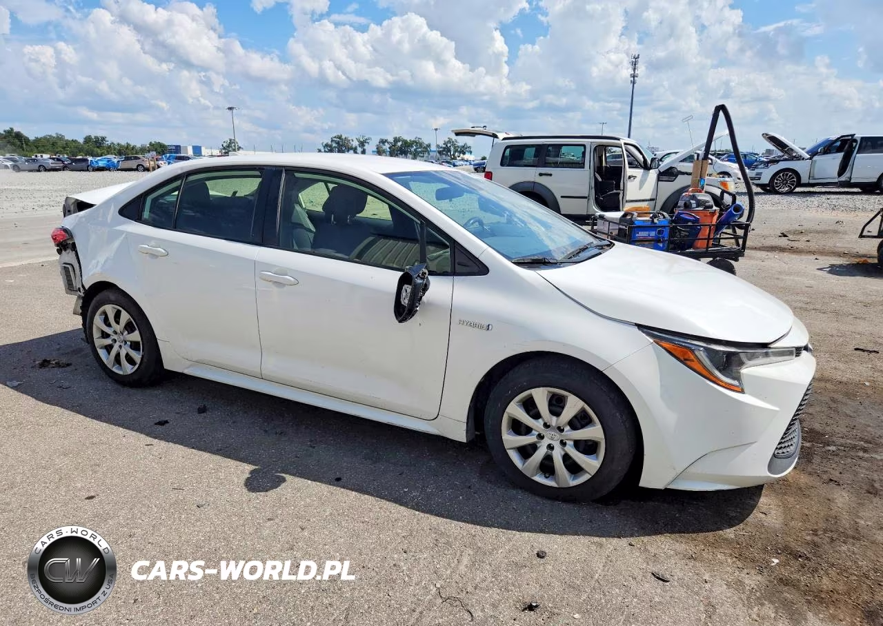2021 Toyota Corolla Le VIN:JTDEAMDE3MJ023966 - 4