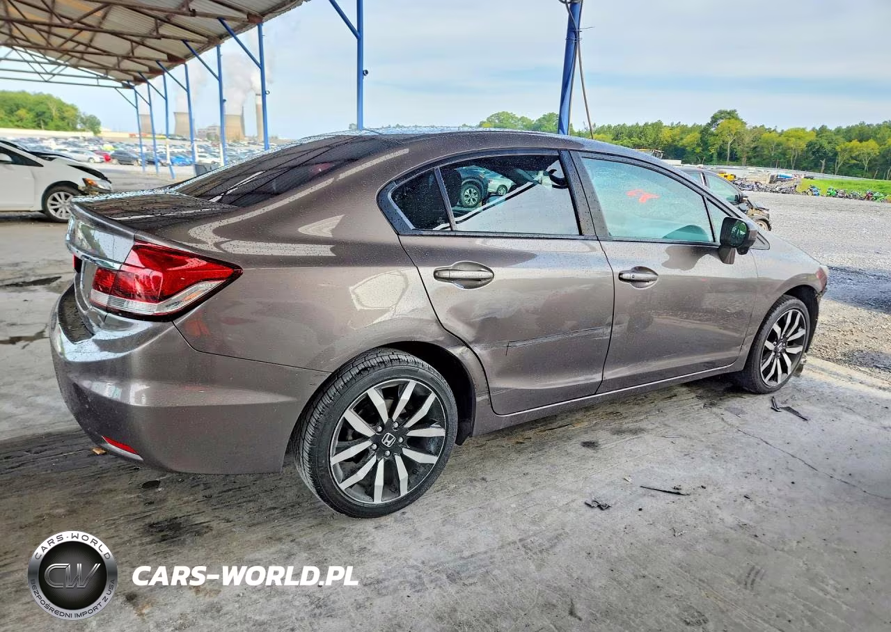 2015 Honda Civic Exl VIN:19XFB2F96FE051394 - 3