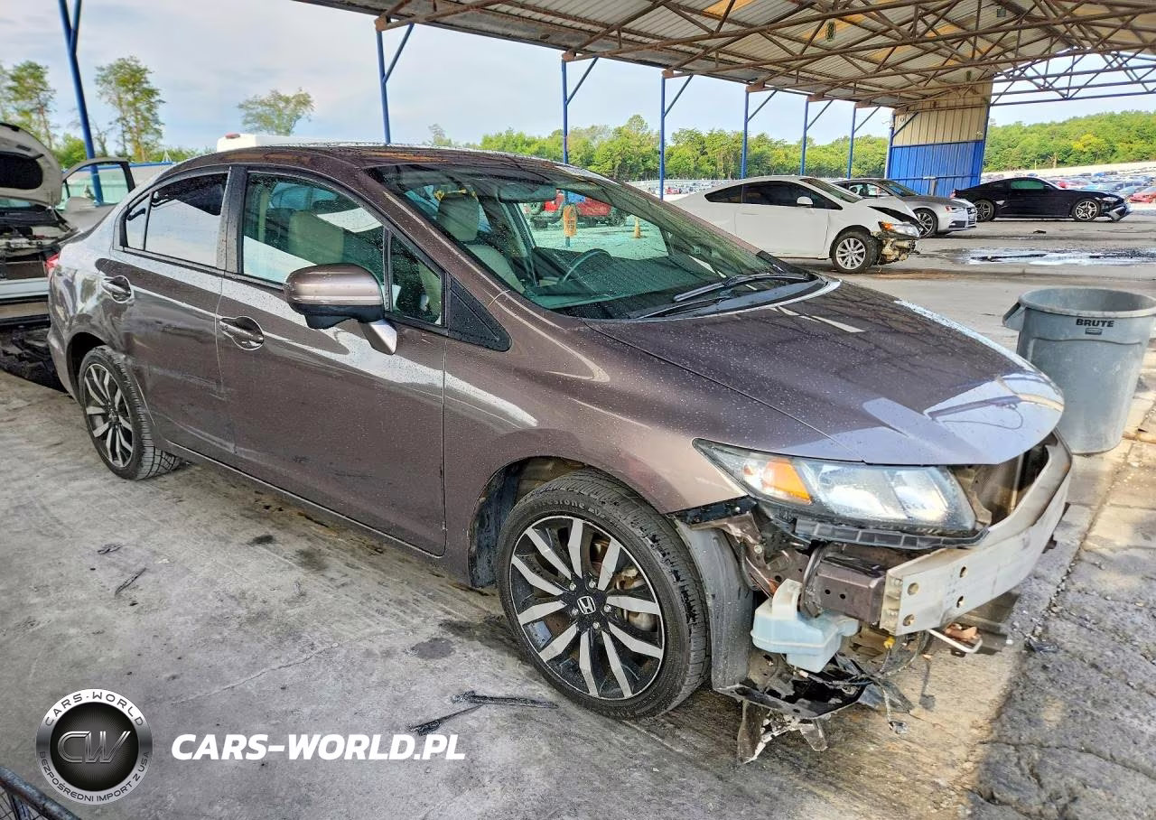 2015 Honda Civic Exl VIN:19XFB2F96FE051394 - 4
