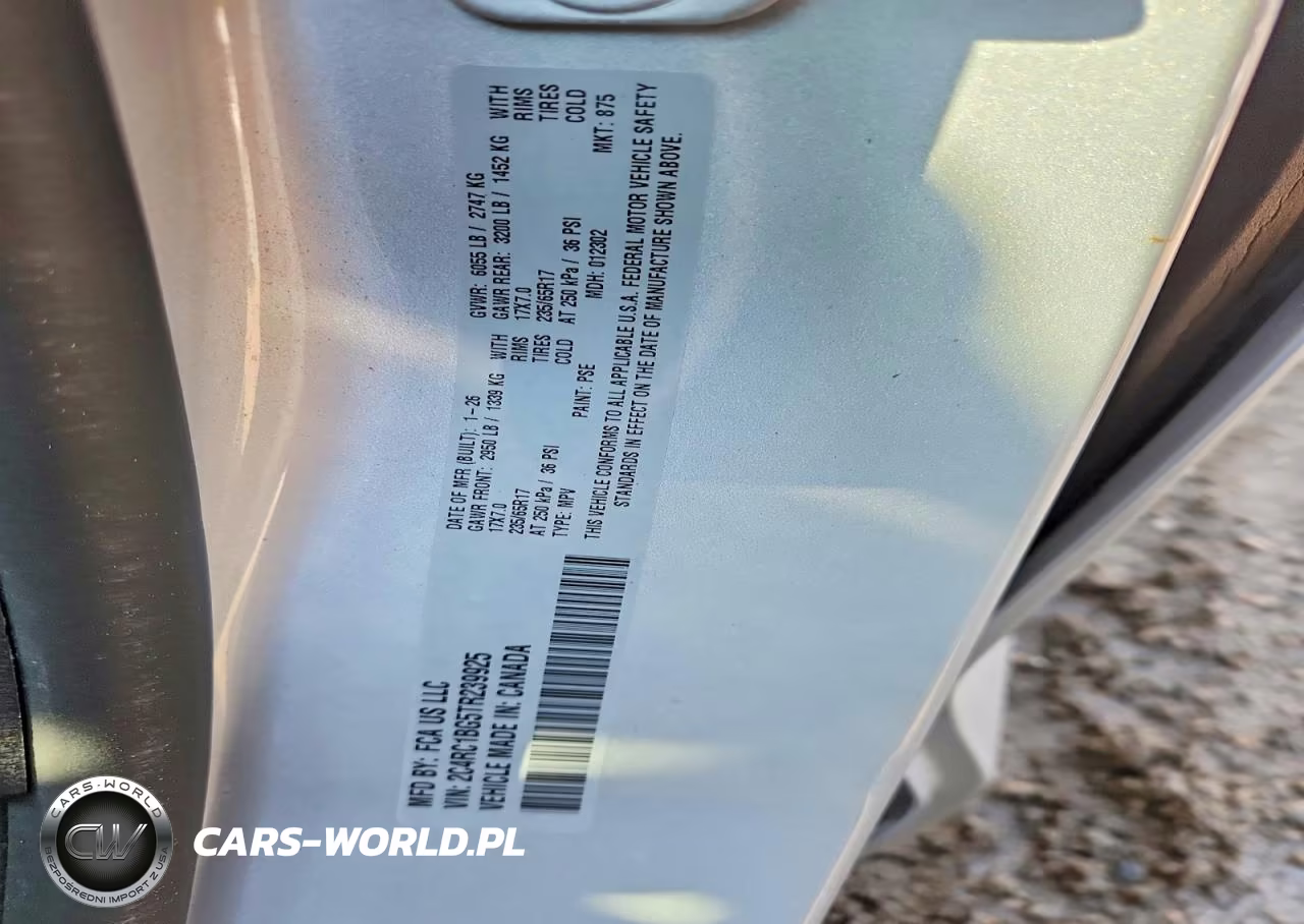 2026 Chrysler Pacifica Select VIN:2C4RC1BG5TR239925 - 13