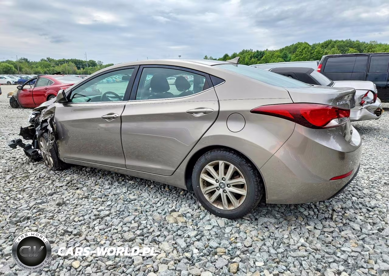 2015 Hyundai Elantra Se VIN:5NPDH4AE7FH574036 - 2