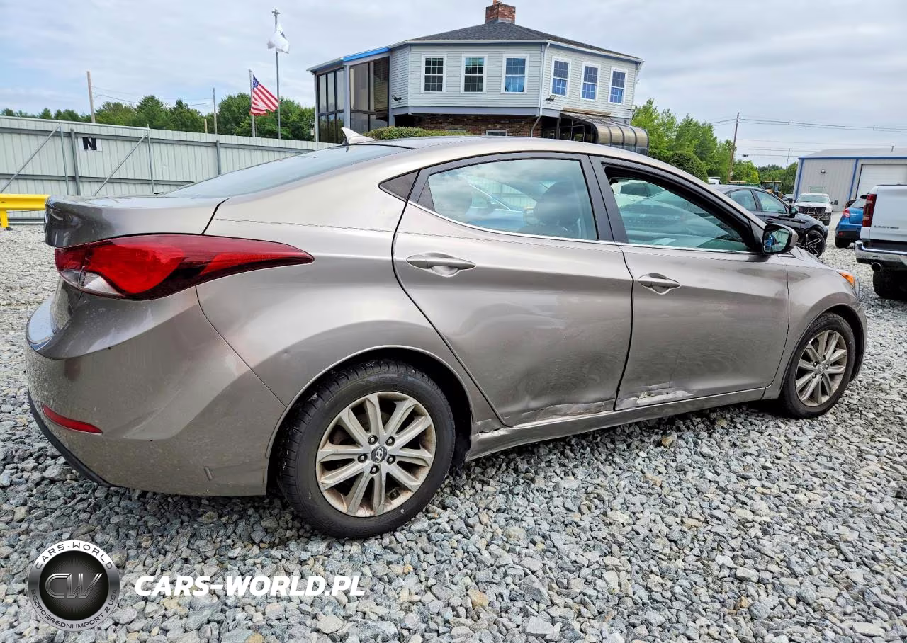 2015 Hyundai Elantra Se VIN:5NPDH4AE7FH574036 - 3