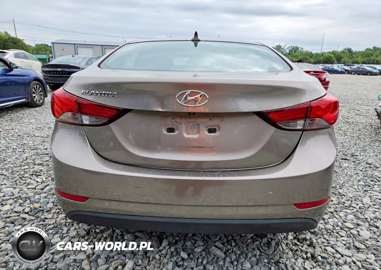 2015 Hyundai Elantra Se VIN:5NPDH4AE7FH574036 - 6