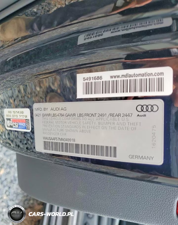 2021 Audi A5 Premium 45 VIN:WAUSAAF57MA049918 - 12