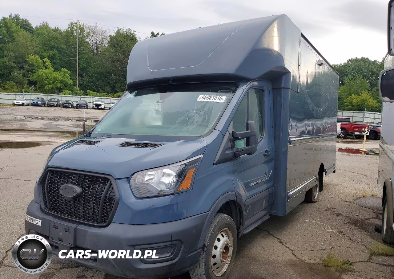 2021 Ford Transit Delivery Van VIN:1FDDF6P89MKA34717 - 1