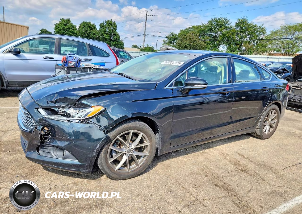 2014 Ford Fusion Se VIN:3FA6P0HD1ER319515 - 1