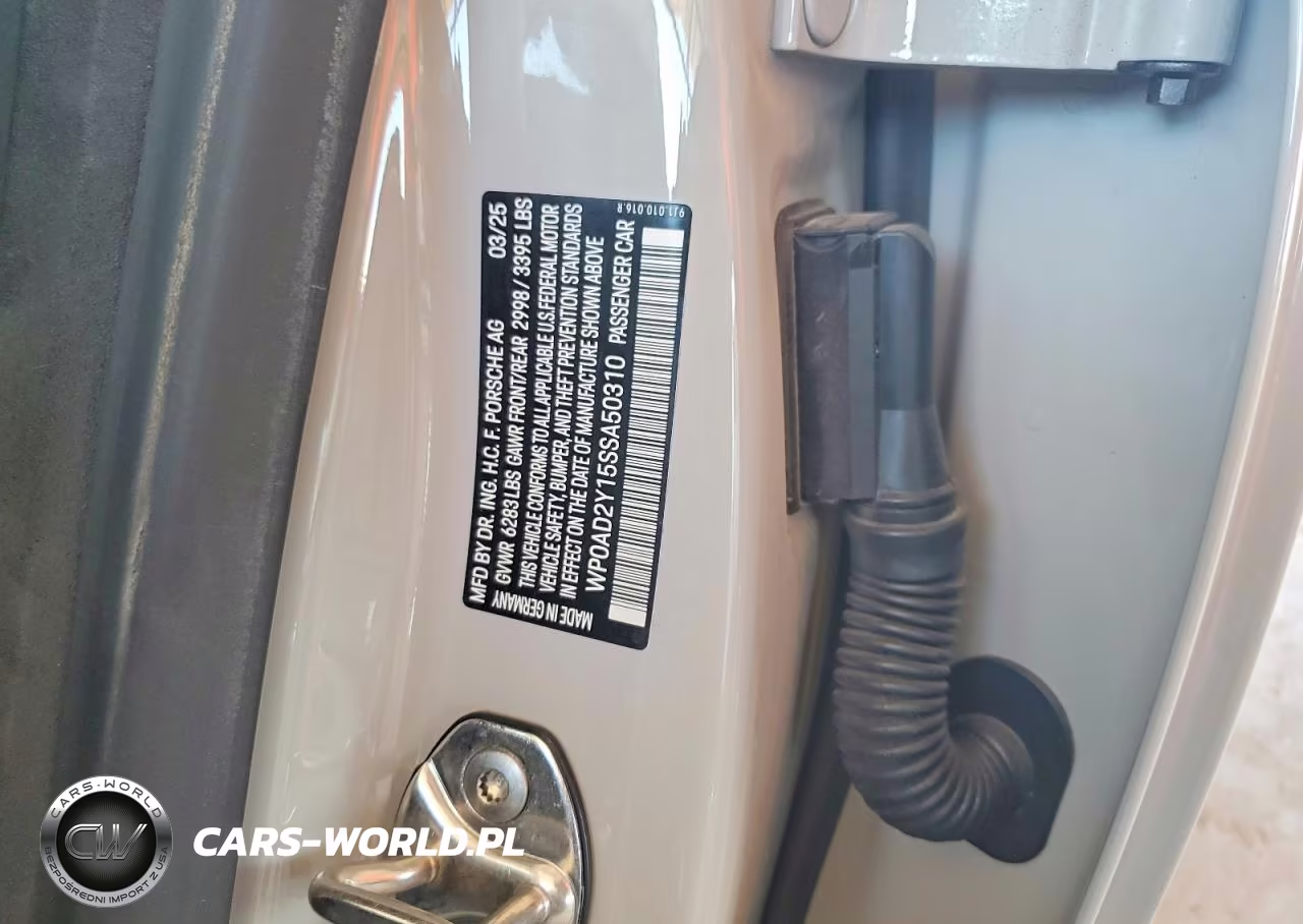 2025 Porsche Taycan Gts VIN:WP0AD2Y15SSA50310 - 13