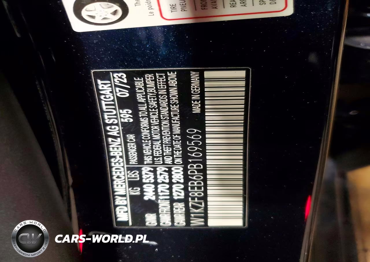 2023 Mercedes-Benz E 350 4Matic VIN:W1KZF8EB6PB169569 - 12