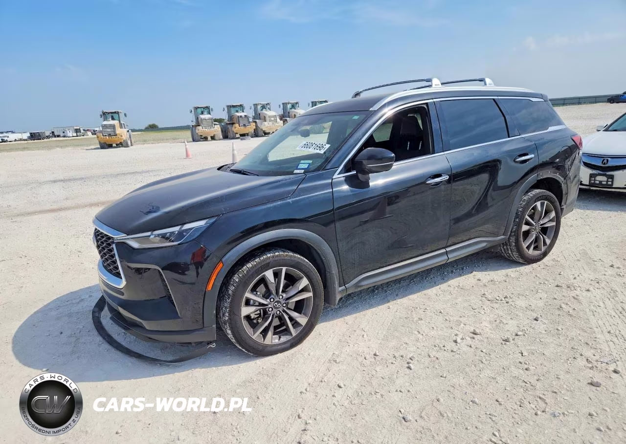 2023 Infiniti Qx60 Luxe VIN:5N1DL1FR8PC359797 - 1
