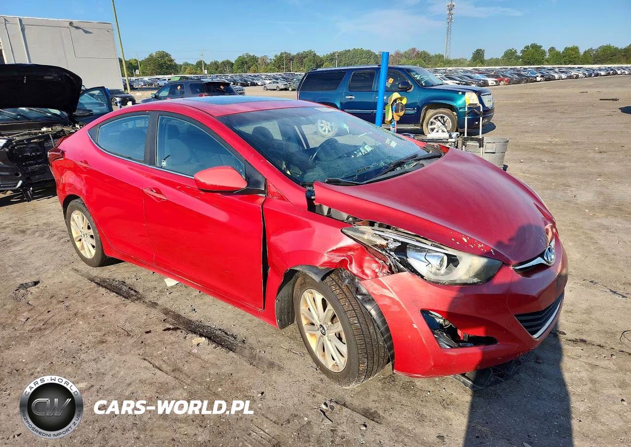 2015 Hyundai Elantra Se VIN:KMHDH4AE1FU238738 - 4