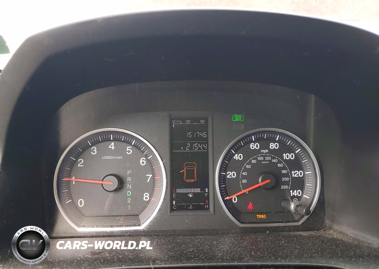 2007 Honda Cr-V Lx VIN:JHLRE483X7C074021 - 9
