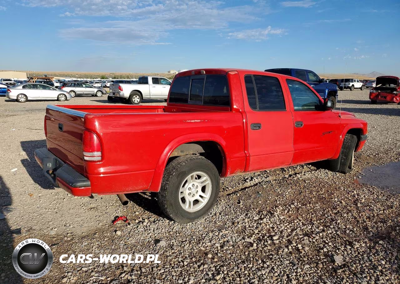 2003 Dodge Dakota Quad Sport VIN:1D7HL38XX3S126345 - 3