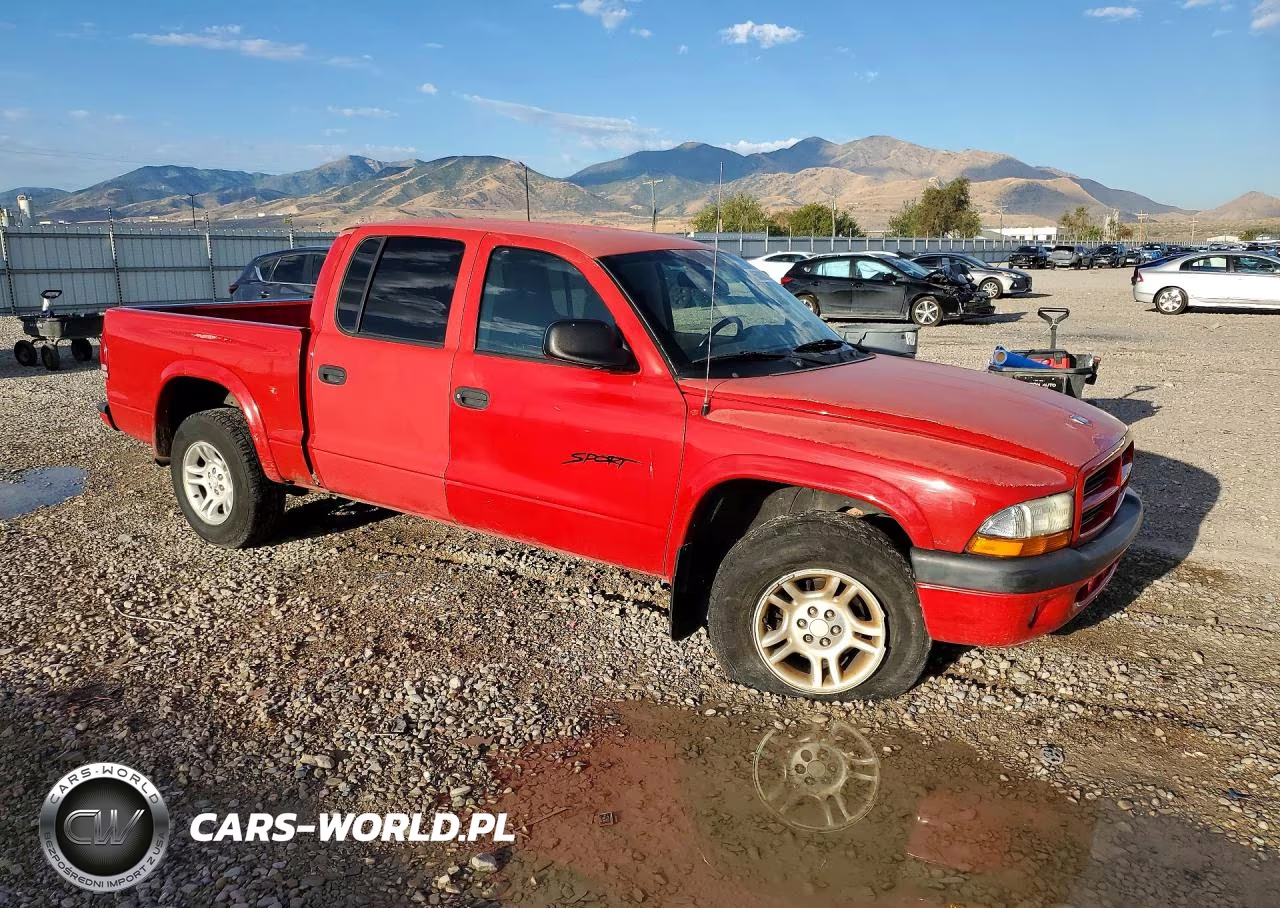 2003 Dodge Dakota Quad Sport VIN:1D7HL38XX3S126345 - 4