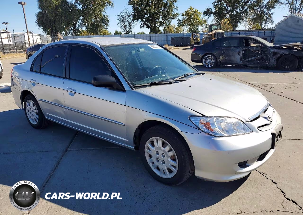2005 Honda Civic Lx VIN:2HGES16685H516645 - 4