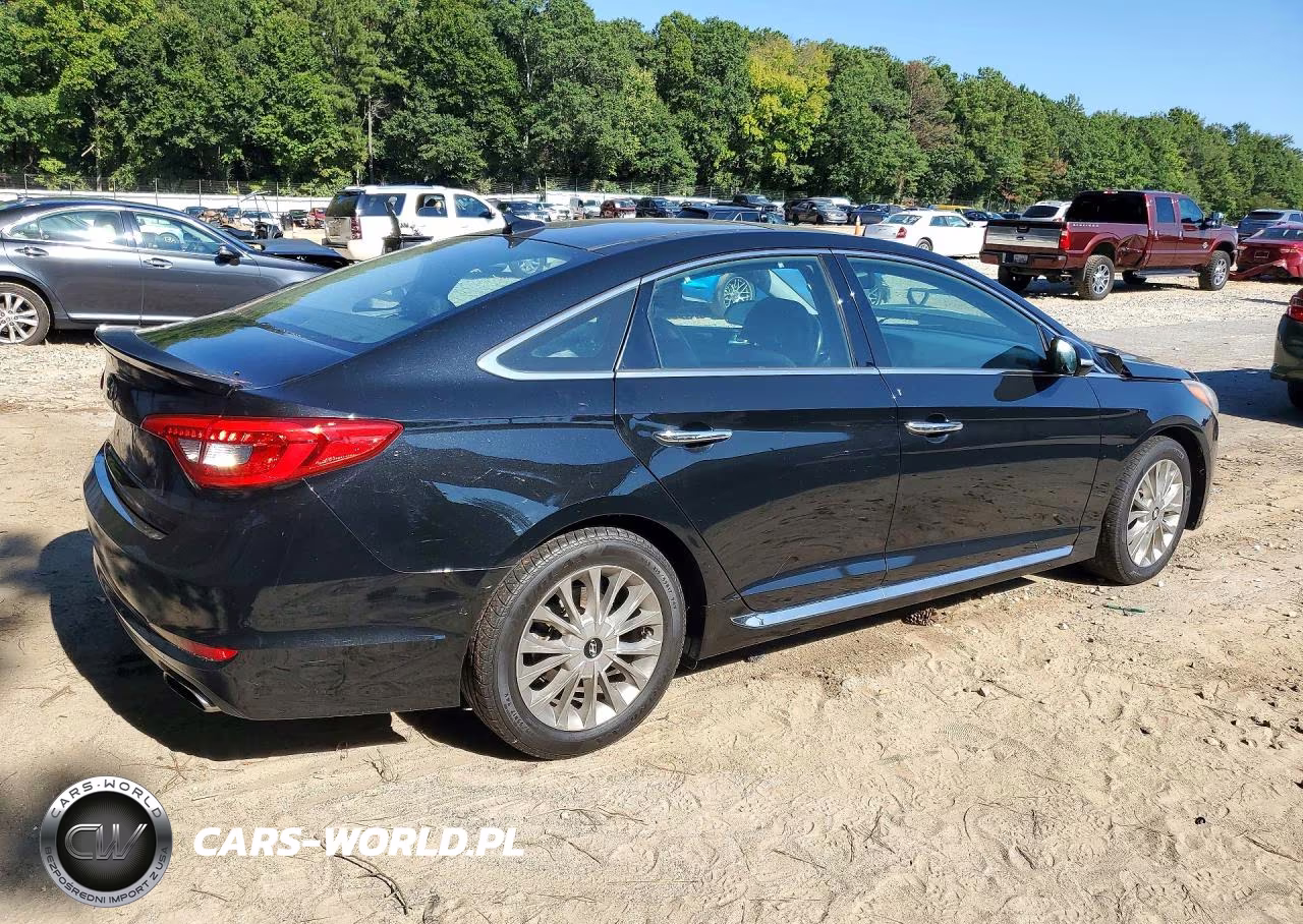 2015 Hyundai Sonata Limited VIN:5NPE34AF8FH009595 - 3