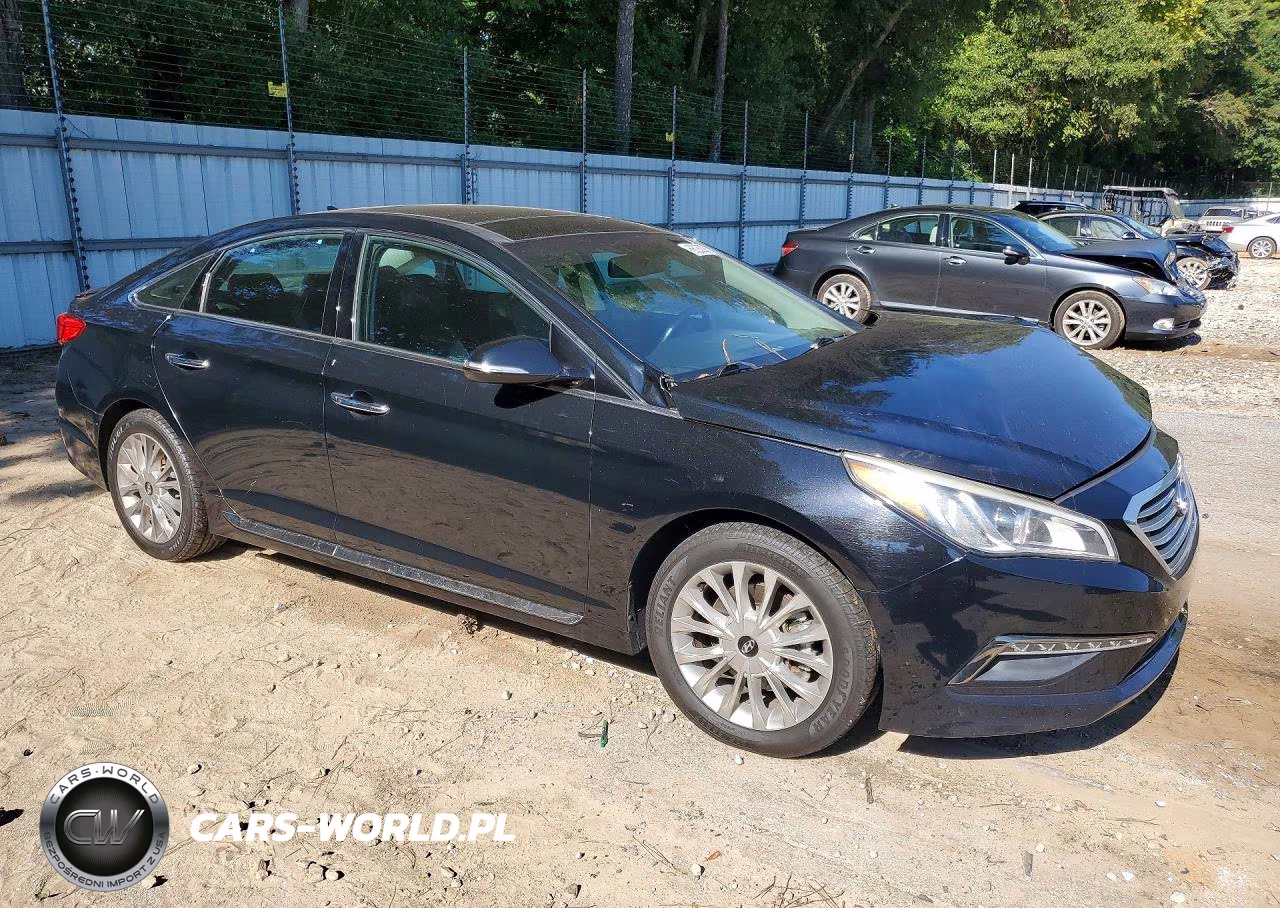 2015 Hyundai Sonata Limited VIN:5NPE34AF8FH009595 - 4