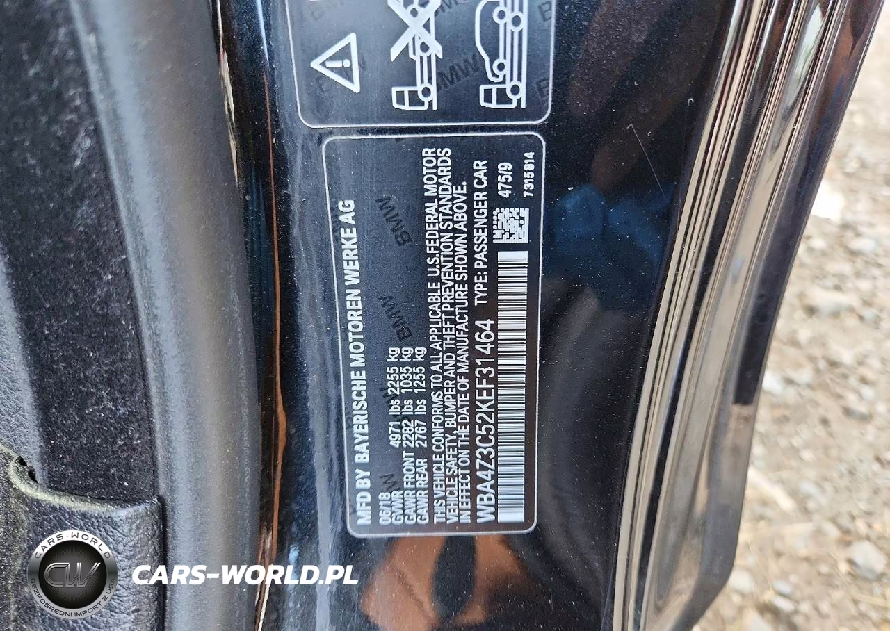 2019 BMW 430Xi VIN:WBA4Z3C52KEF31464 - 12