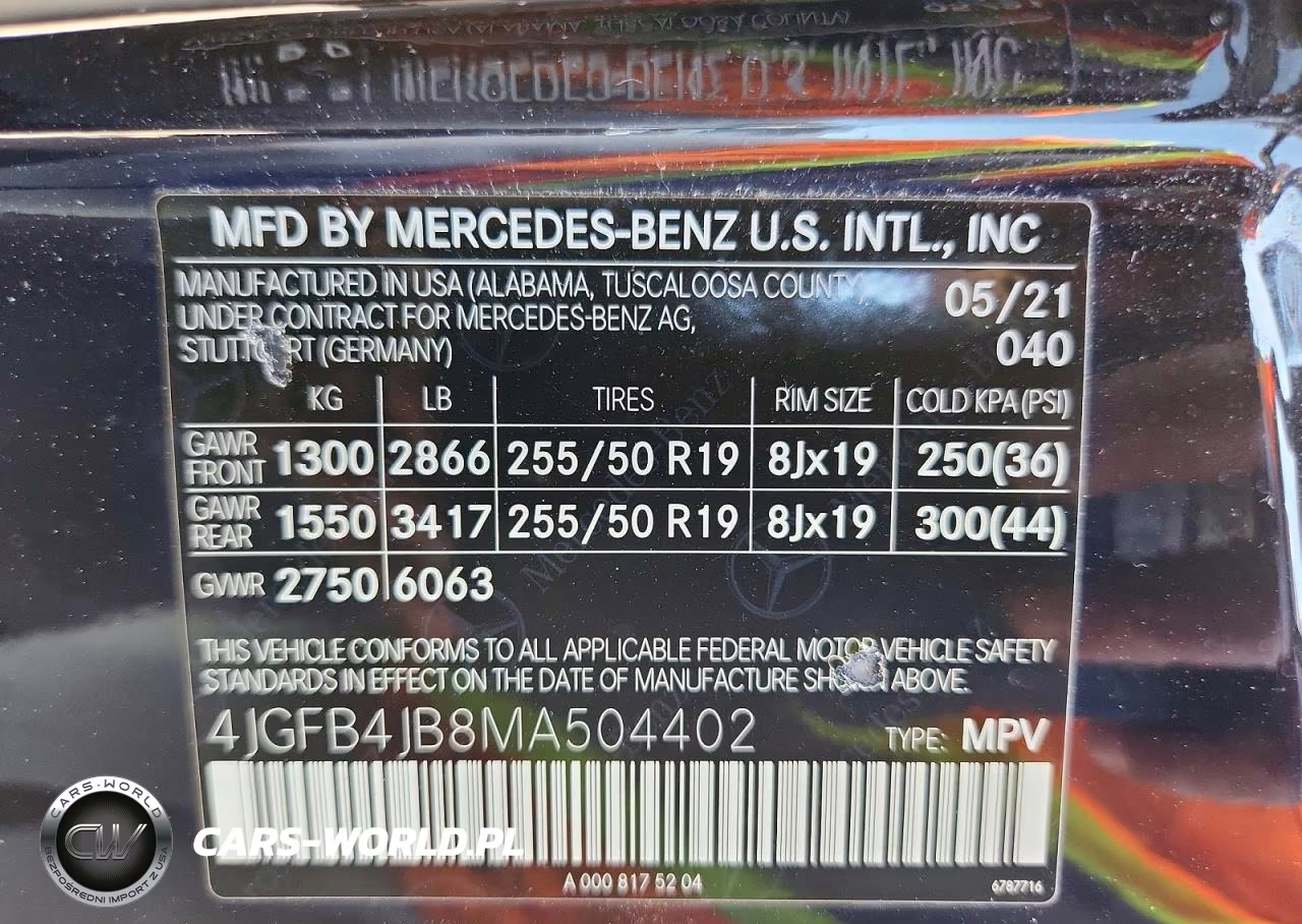2021 Mercedes-Benz Gle 350 VIN:4JGFB4JB8MA504402 - 13