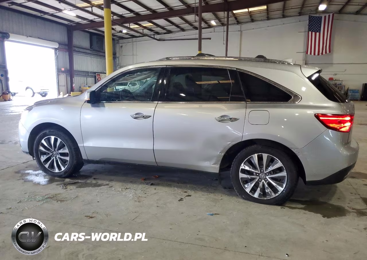 2015 Acura Mdx Technology VIN:5FRYD3H45FB012038 - 2