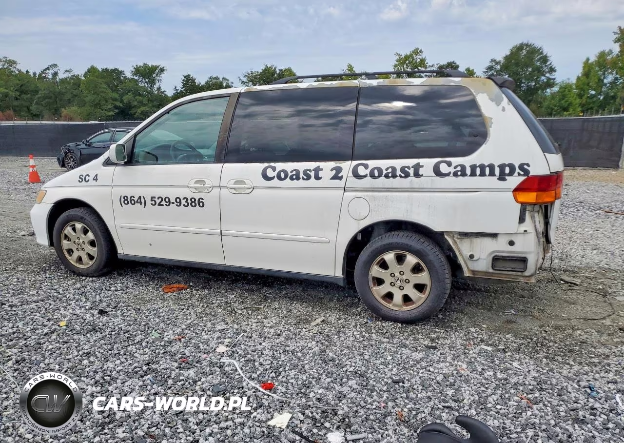 2002 Honda Odyssey Ex VIN:5FNRL18602B003255 - 2