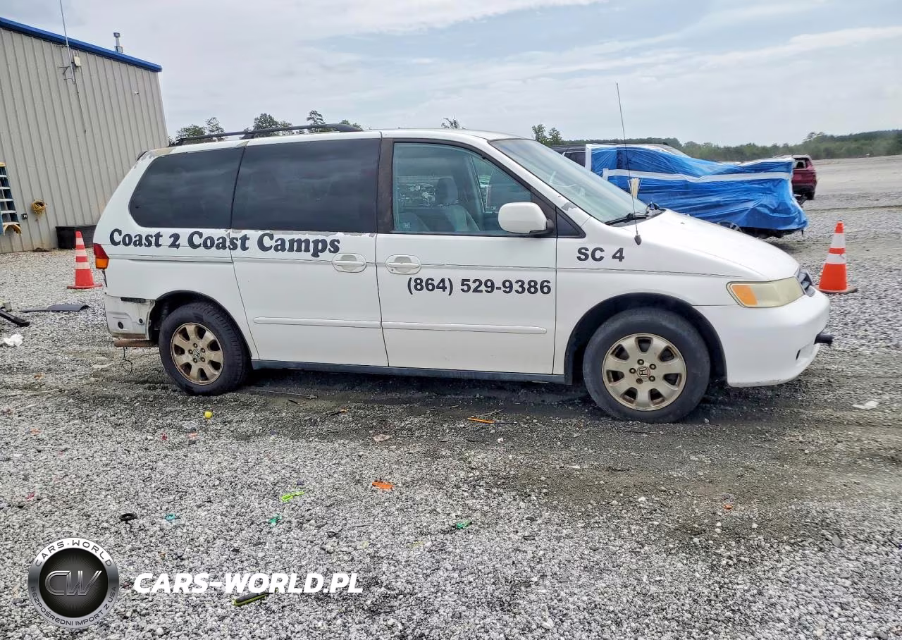 2002 Honda Odyssey Ex VIN:5FNRL18602B003255 - 4