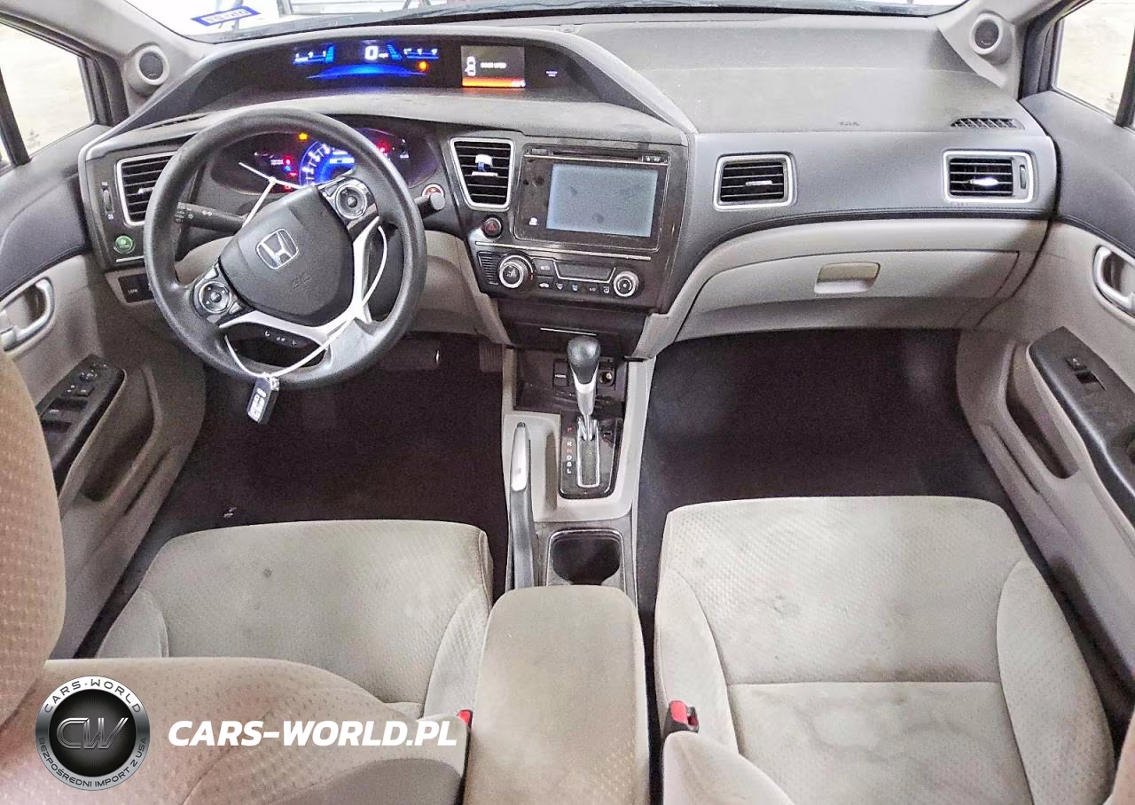 2015 Honda Civic Hybrid VIN:19XFB4F24FE200402 - 8