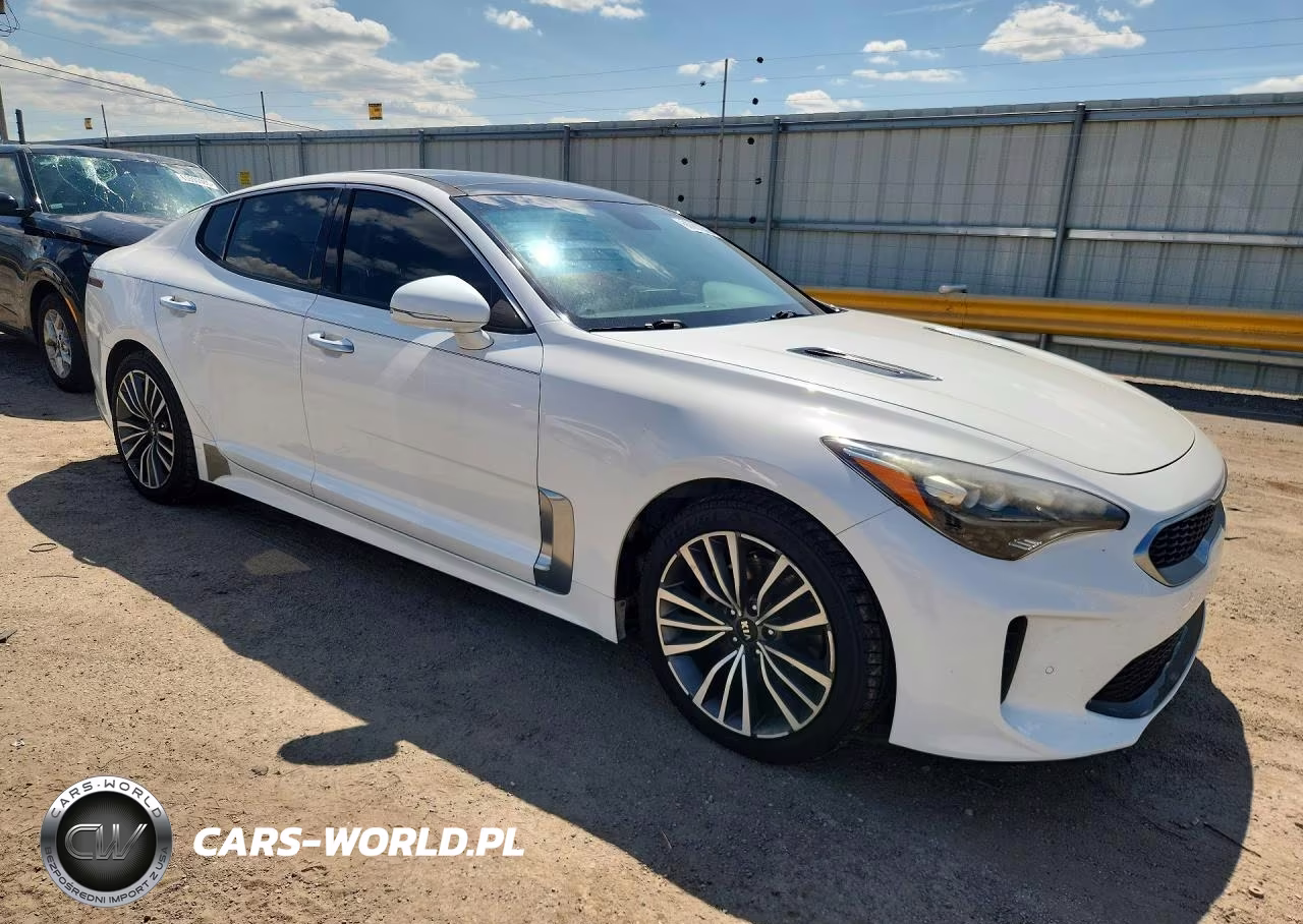 2018 Kia Stinger Premium VIN:KNAE25LA5J6011198 - 4