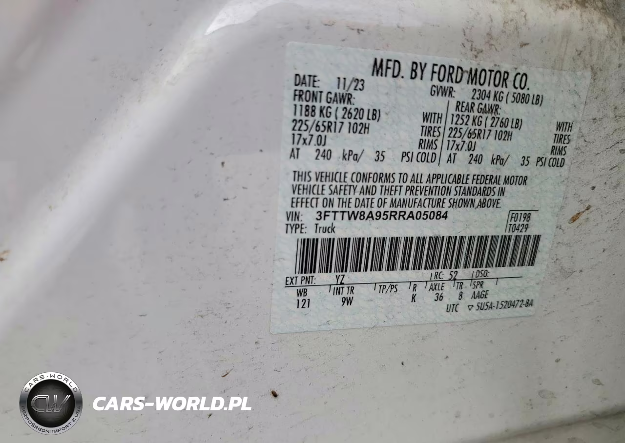 2024 Ford Maverick Xl VIN:3FTTW8A95RRA05084 - 12