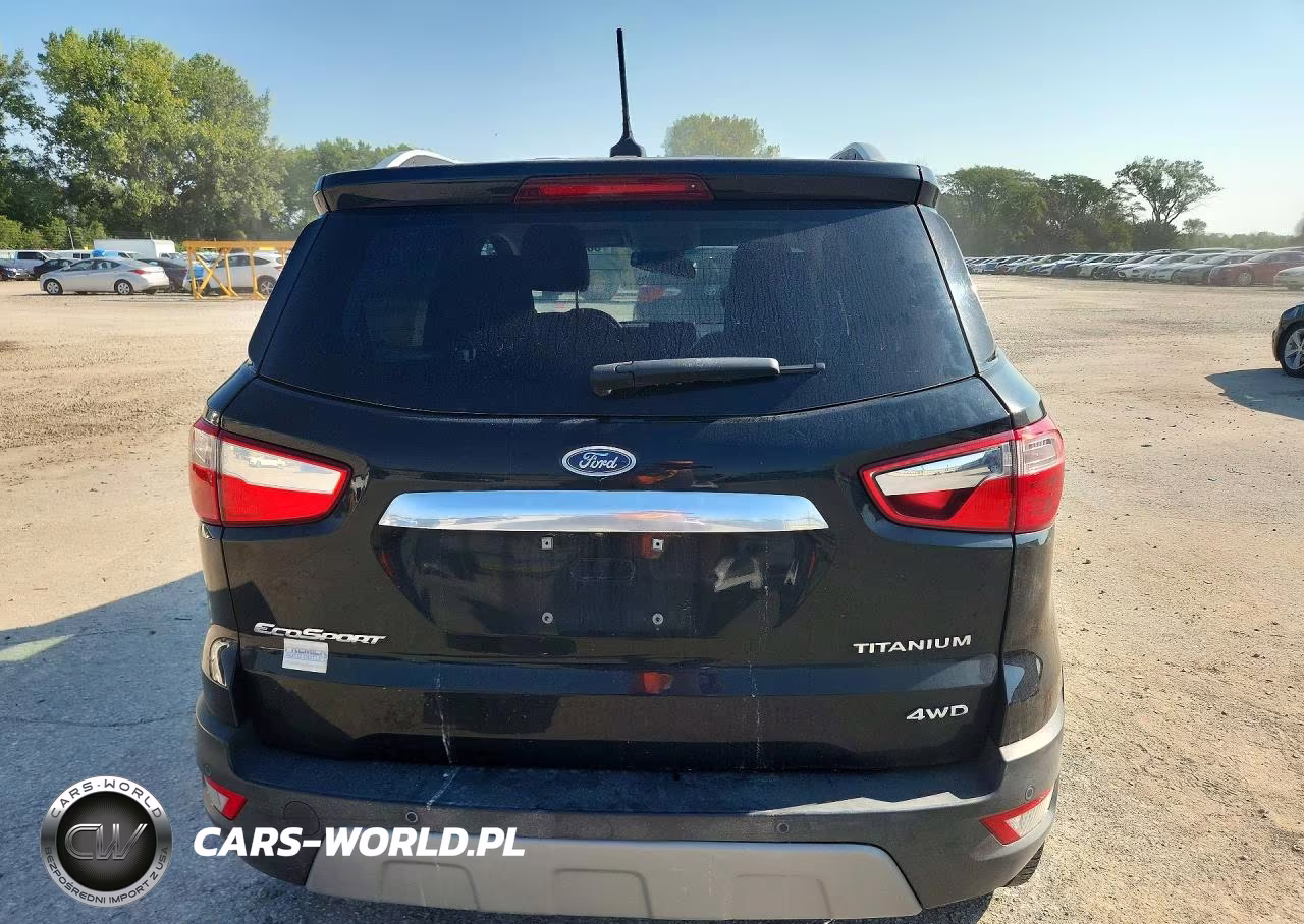 2018 Ford Ecosport Titanium VIN:MAJ6P1WL6JC198456 - 6