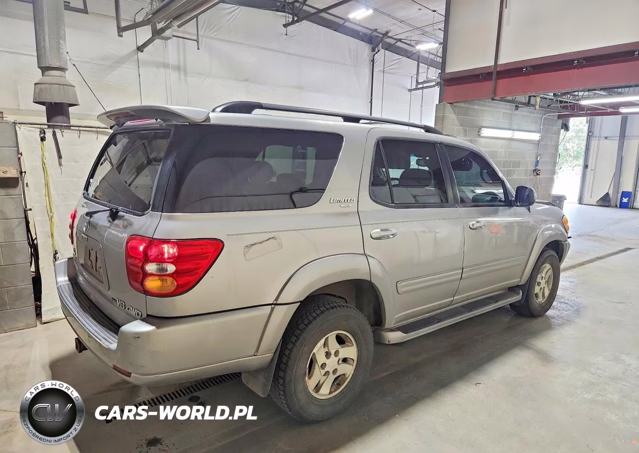 2001 Toyota Sequoia Limited VIN:5TDBT48A41S028760 - 3