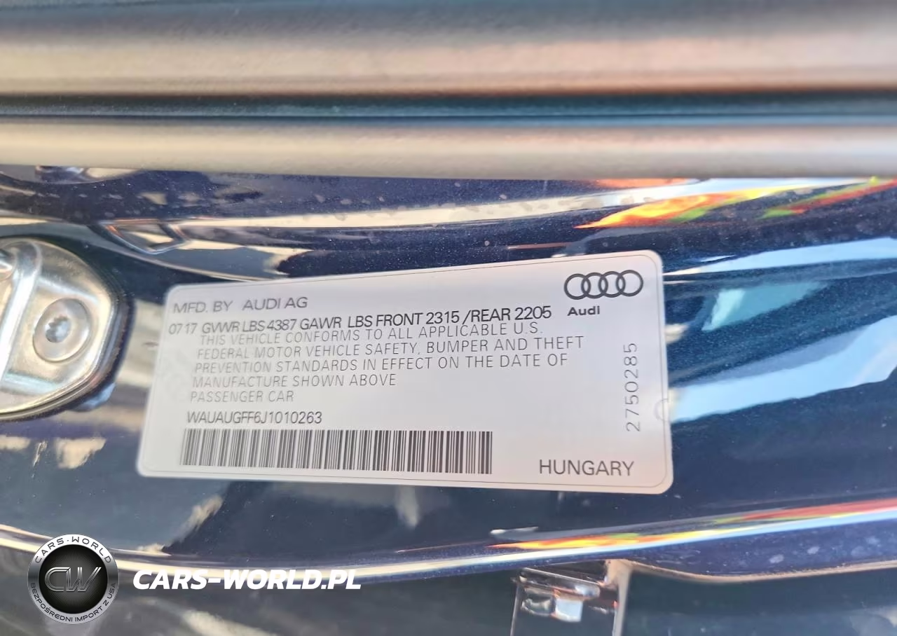 2018 Audi A3 Premium VIN:WAUAUGFF6J1010263 - 12