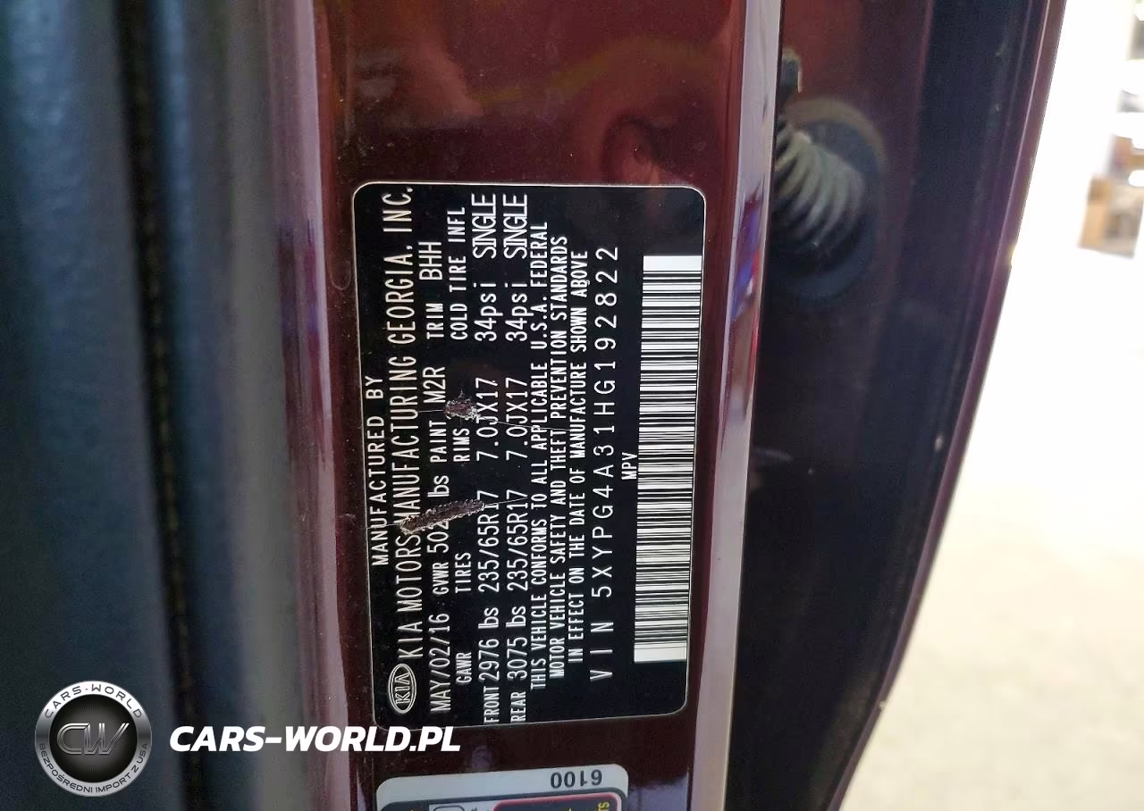 2017 Kia Sorento Lx VIN:5XYPG4A31HG192822 - 13