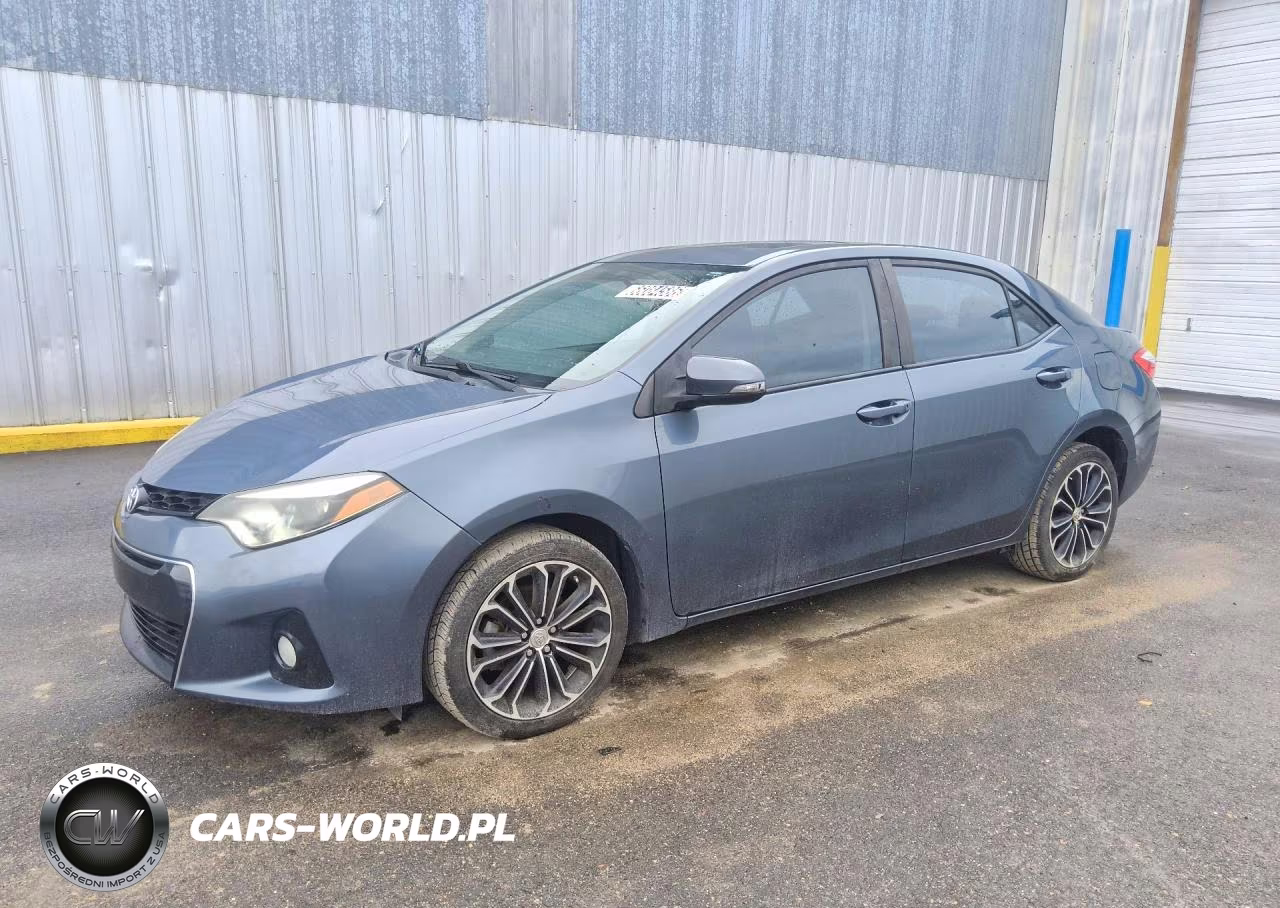 2015 Toyota Corolla S Plus VIN:2T1BURHE0FC348736 - 1