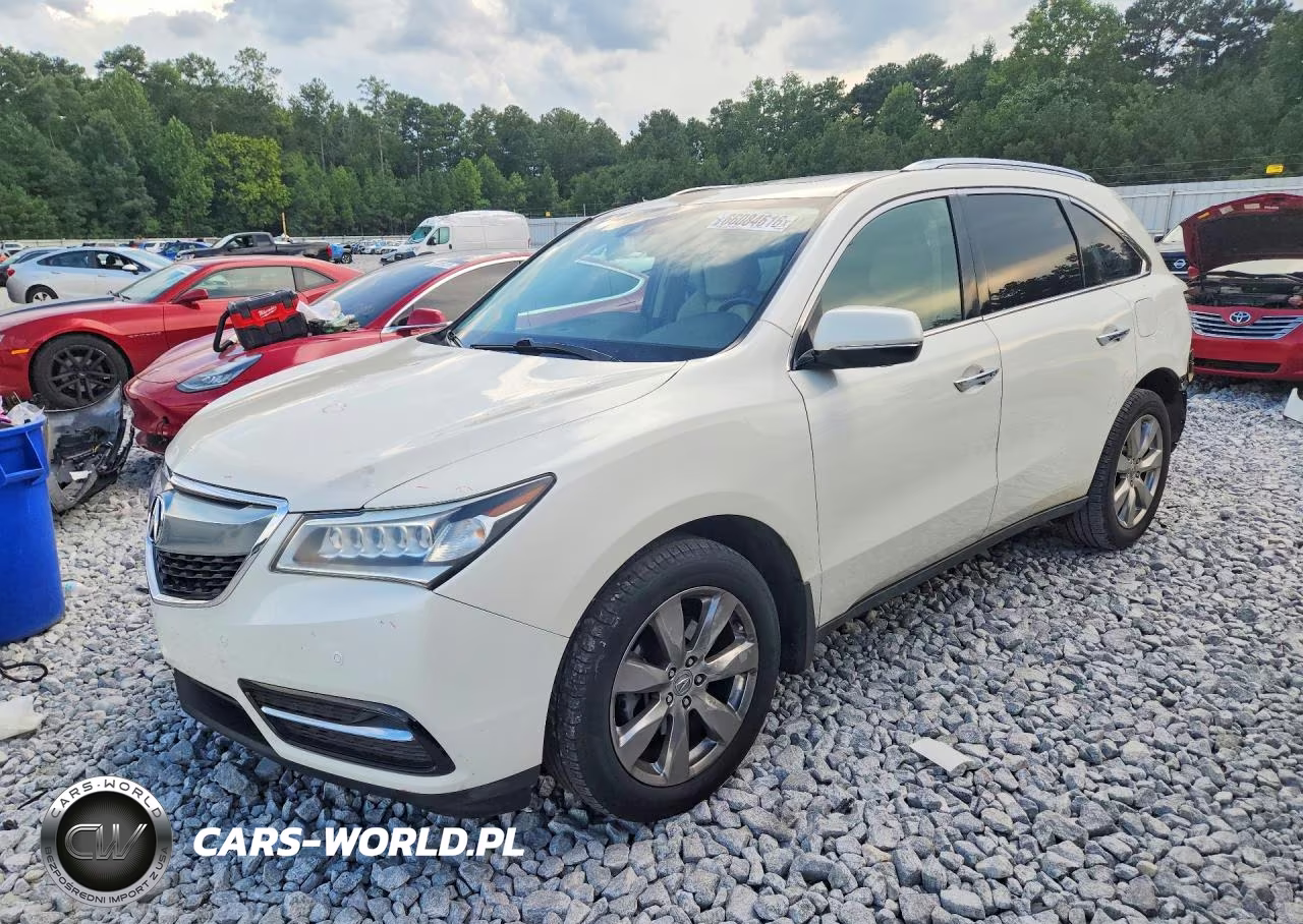 2016 Acura Mdx Advance VIN:5FRYD4H94GB032476 - 1