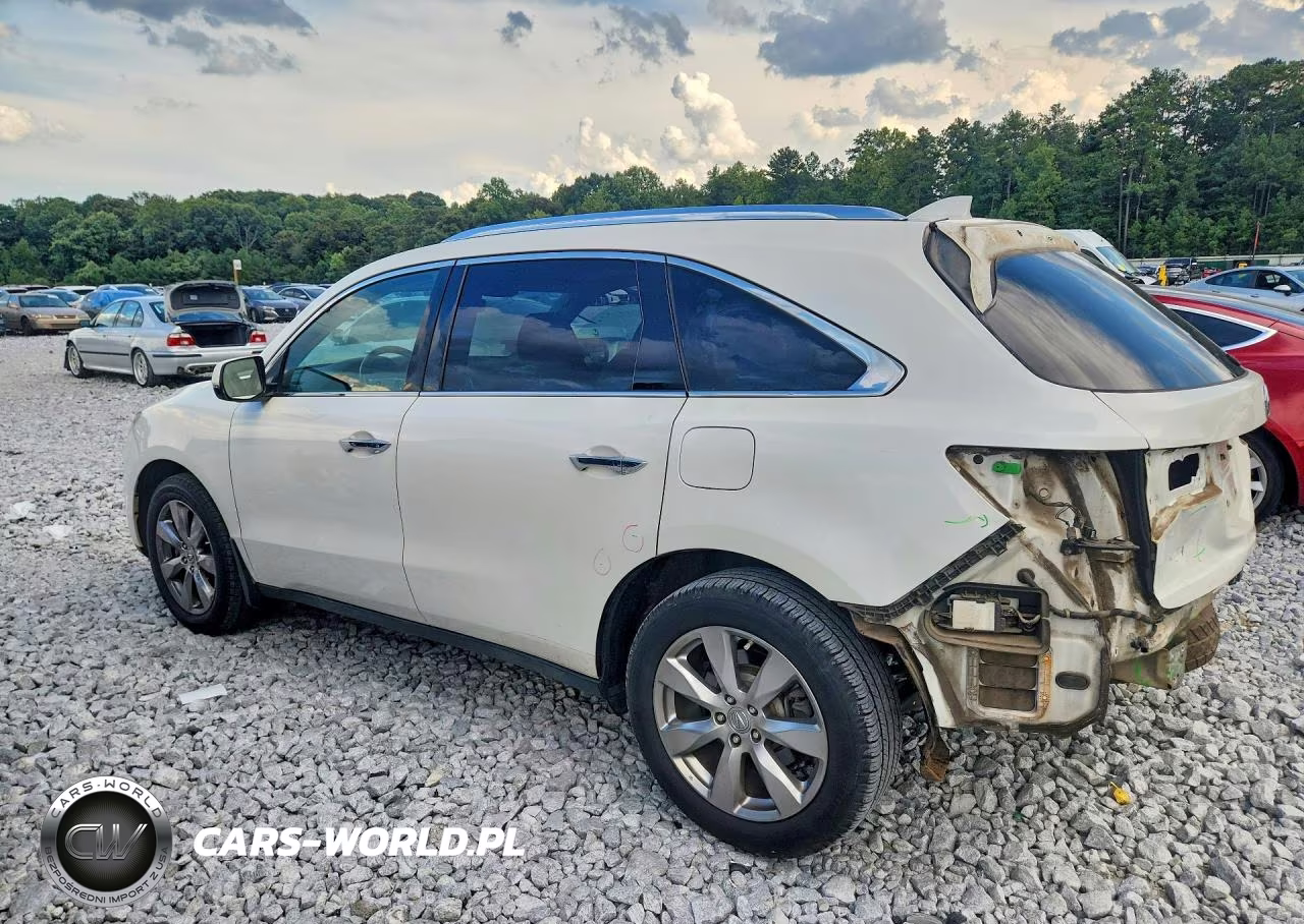 2016 Acura Mdx Advance VIN:5FRYD4H94GB032476 - 2