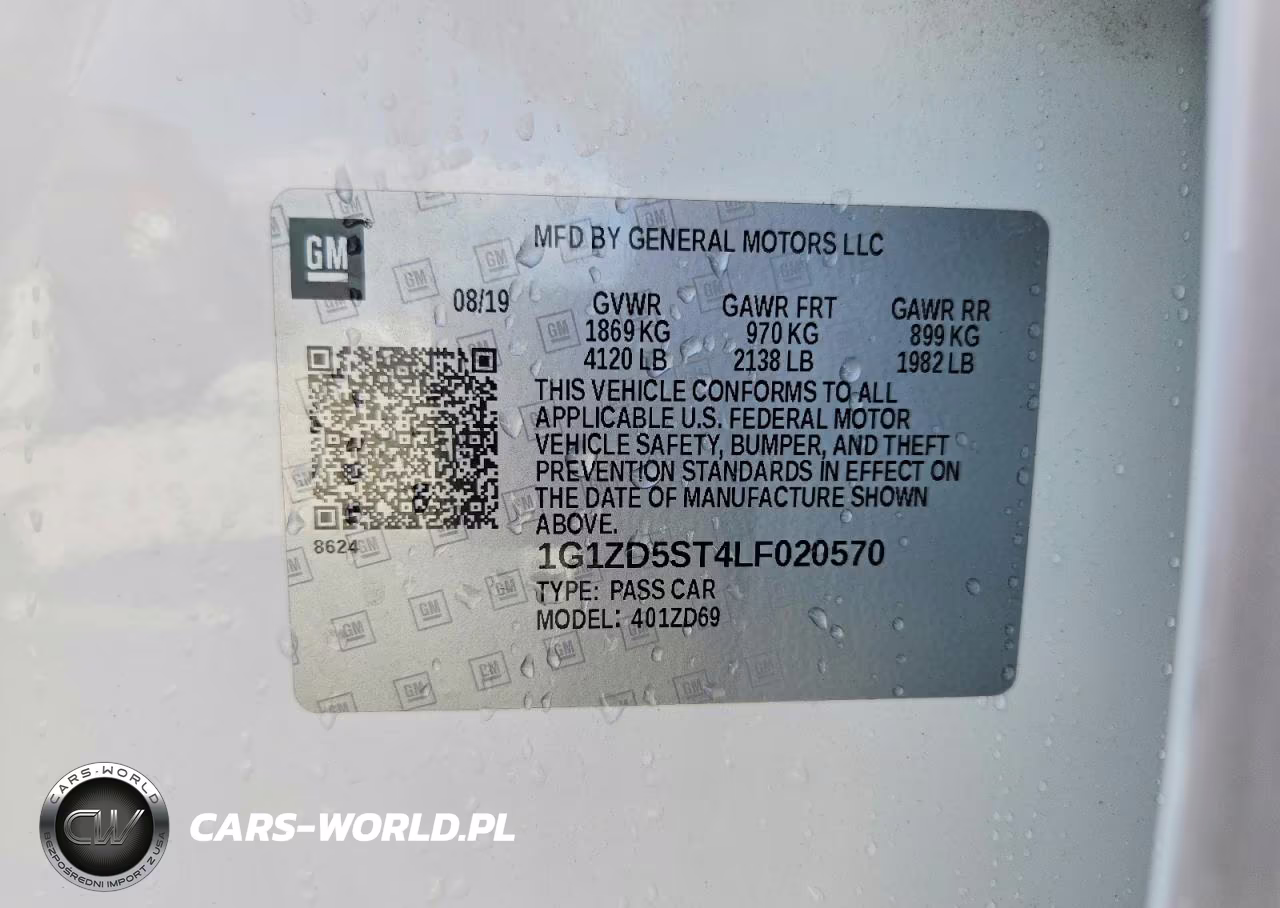 2020 Chevrolet Malibu Lt VIN:1G1ZD5ST4LF020570 - 13