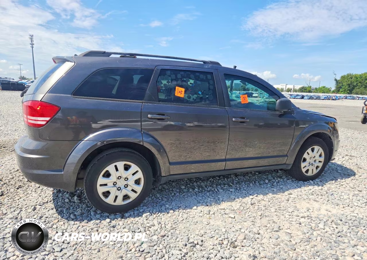 2017 Dodge Journey Se VIN:3C4PDCAB8HT675680 - 3