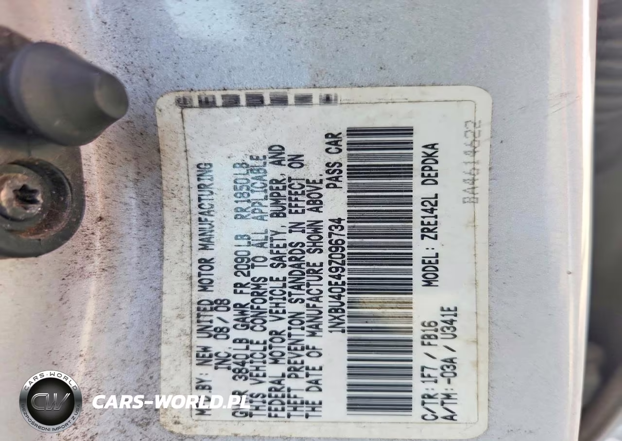 2009 Toyota Corolla Le VIN:1NXBU40E49Z096734 - 12