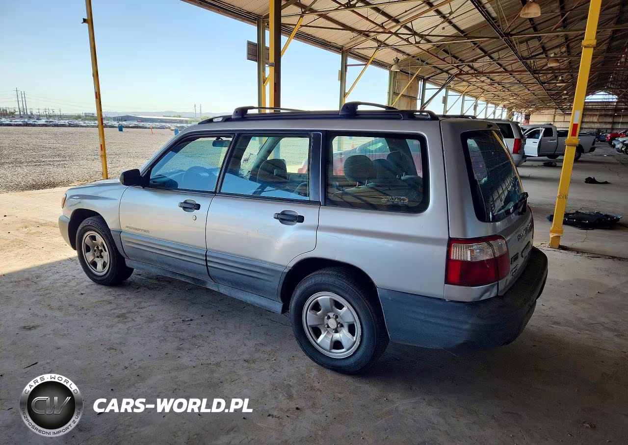 2002 Subaru Forester L VIN:JF1SF635X2H751845 - 2