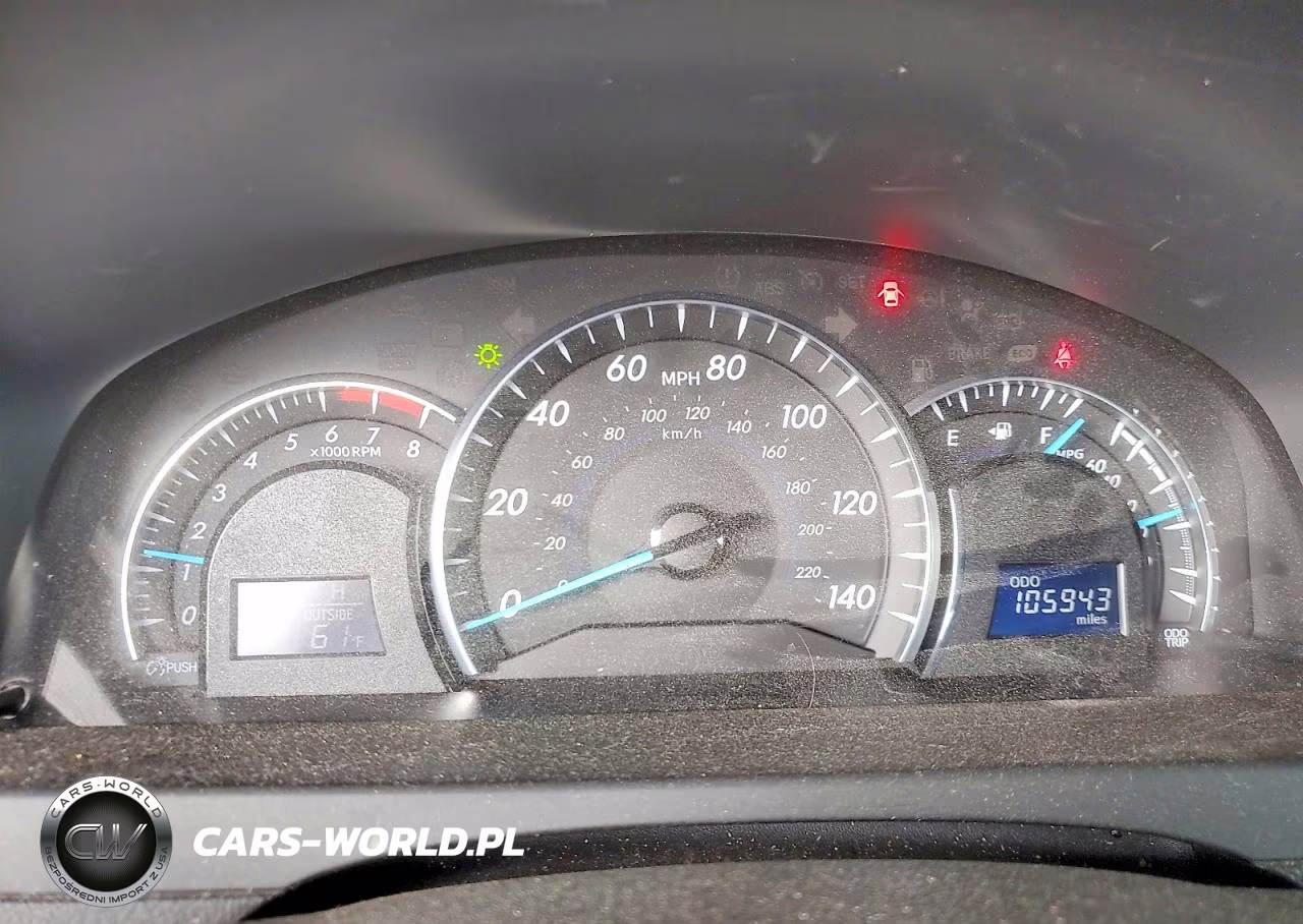 2012 Toyota Camry Xle V6 VIN:4T1BK1FK2CU505578 - 9