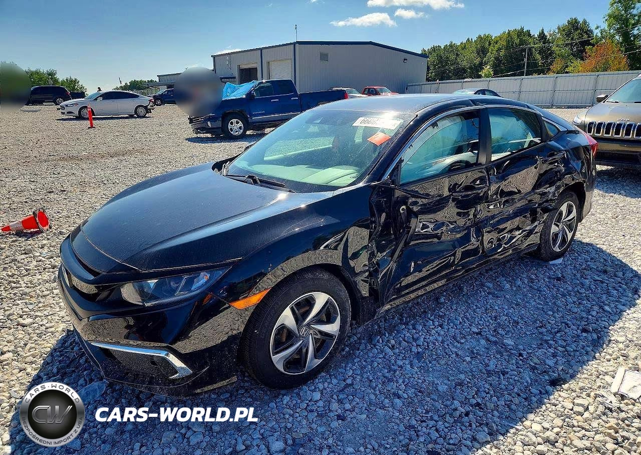 2020 Honda Civic Lx VIN:2HGFC2F62LH514362 - 1