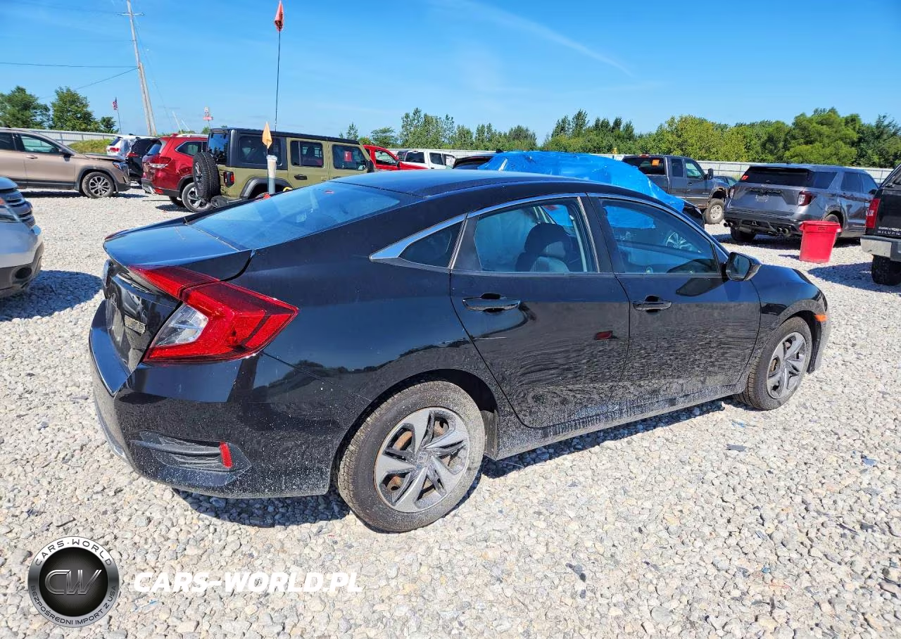 2020 Honda Civic Lx VIN:2HGFC2F62LH514362 - 3