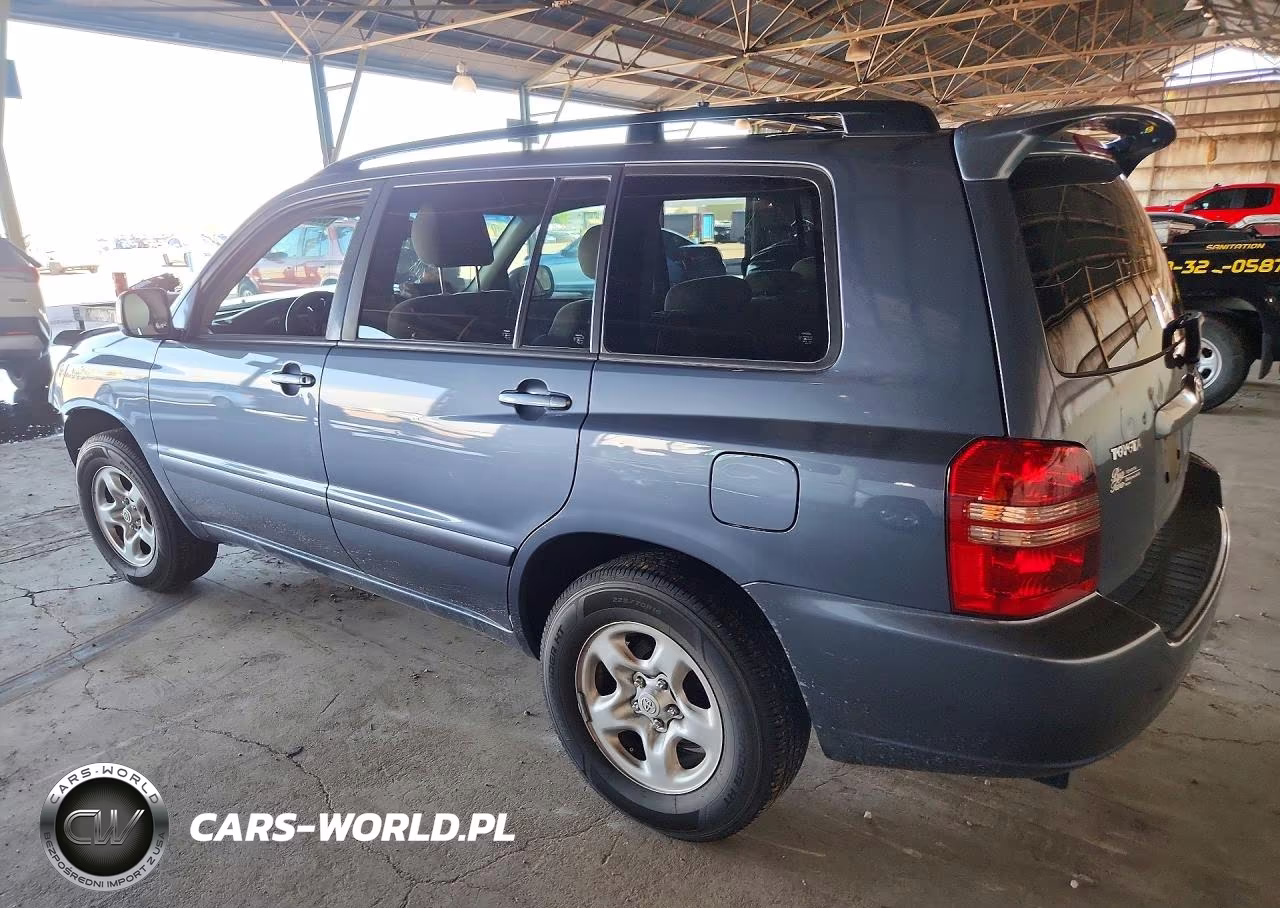 2002 Toyota Highlander Base VIN:JTEGD21A120037885 - 2