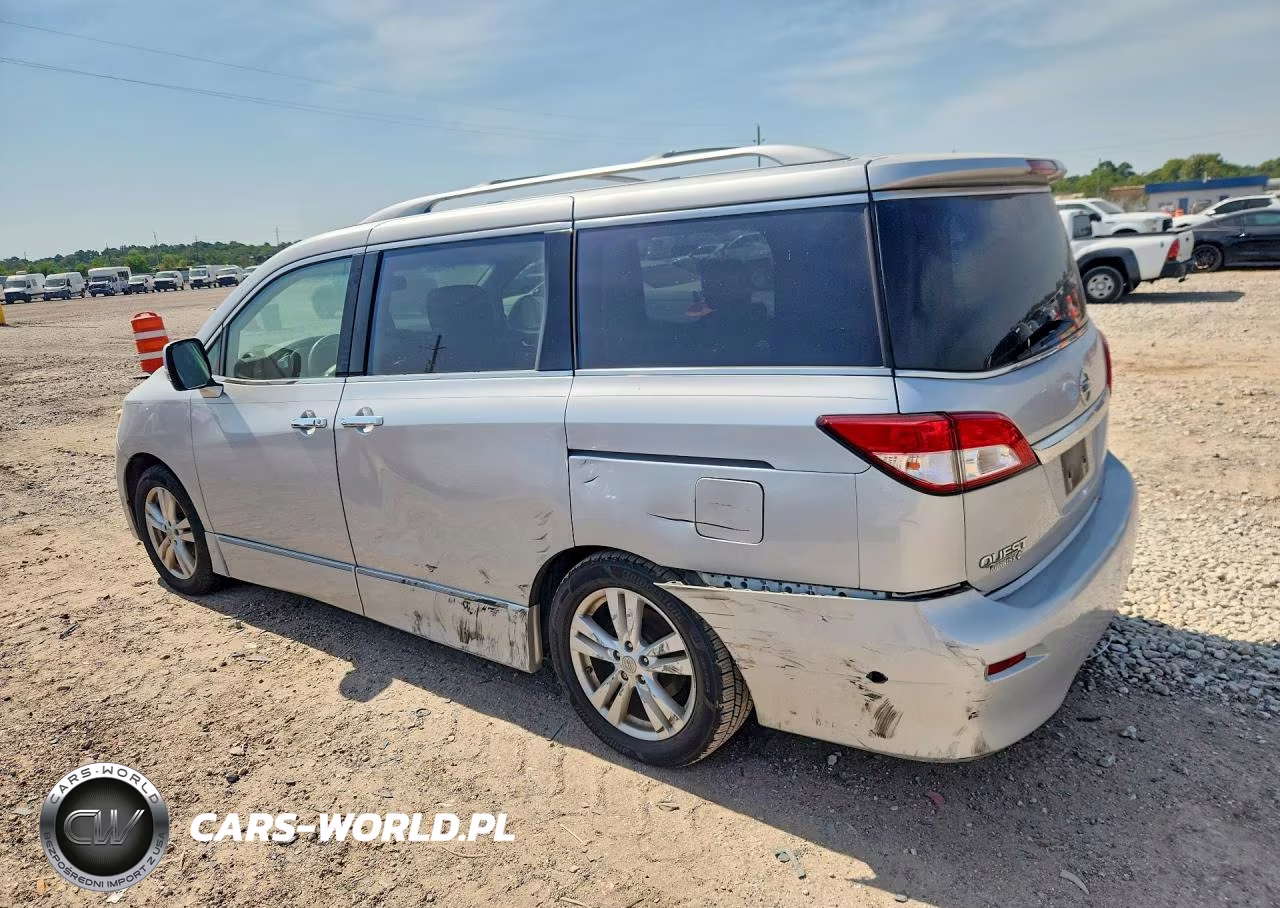 2011 Nissan Quest 3.5 S VIN:JN8AE2KP4B9003014 - 2