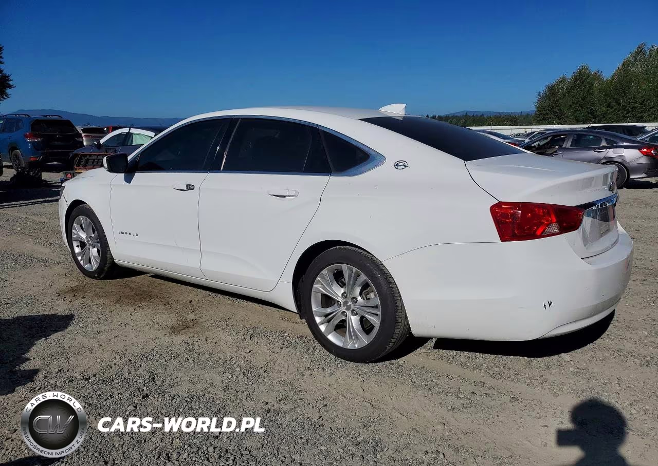 2015 Chevrolet Impala Lt VIN:2G1115SL0F9102623 - 2