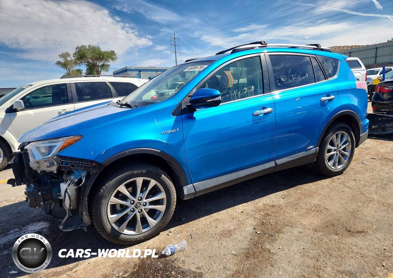 2017 Toyota Rav4 Hv Limited VIN:JTMDJREV8HD079803 - 1