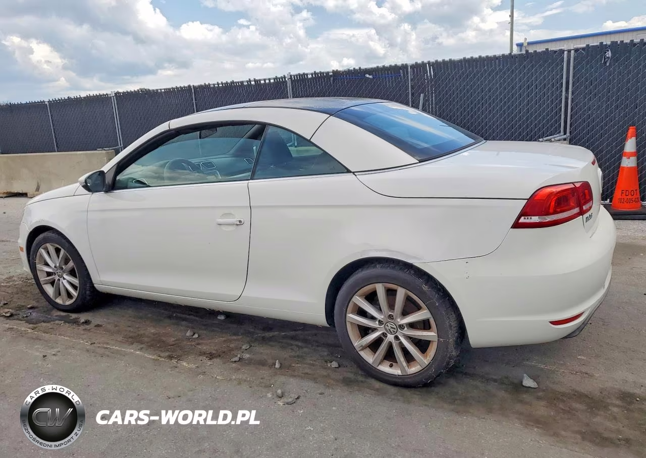 2012 Volkswagen Eos Komfort VIN:WVWBW7AH3CV020996 - 2