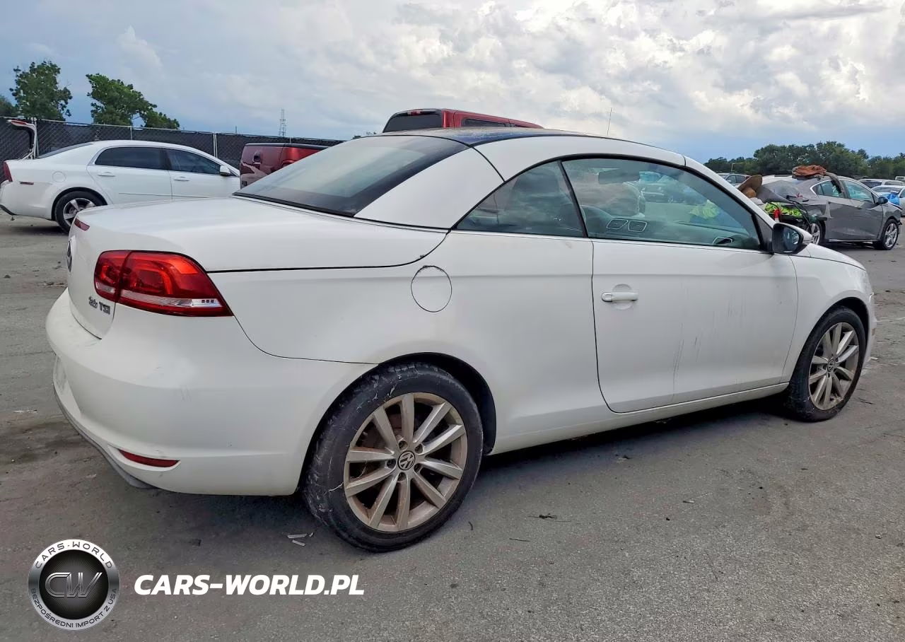 2012 Volkswagen Eos Komfort VIN:WVWBW7AH3CV020996 - 3