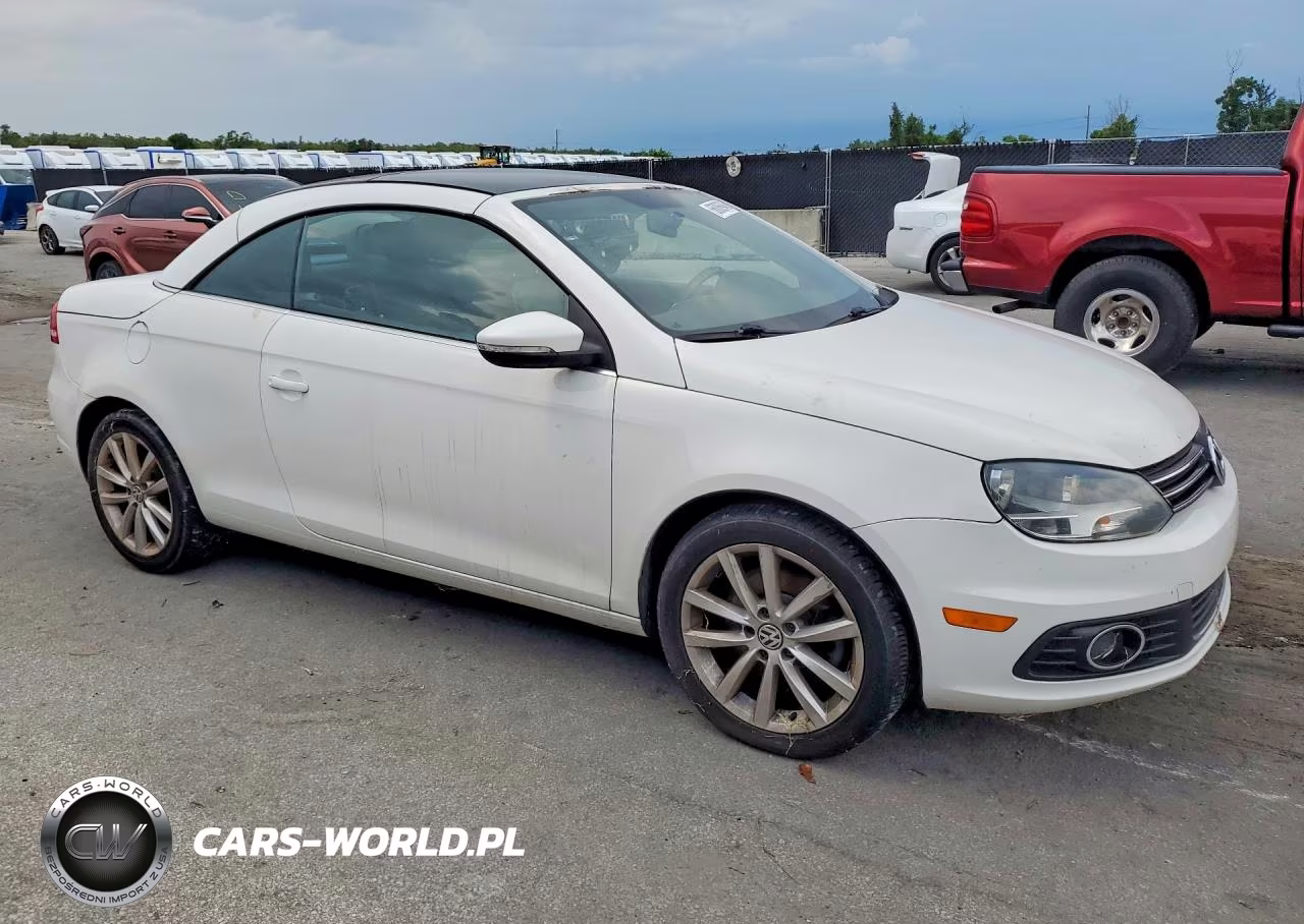 2012 Volkswagen Eos Komfort VIN:WVWBW7AH3CV020996 - 4